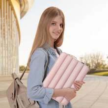 TECOOL 蓬松笔记本电脑保护套，适用于 13.3-16 英寸笔记本电脑，兼容 MacBook Air 13/13.6/15 英寸 M4/M3/M2（2012-2025 年款）、Pro 13/14/16 英寸 M4/M3/M2/M1（2020-2024 年款）以及 13.3-16 英寸 HP 笔记本电脑，电脑包保护套 - 查看 8