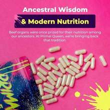 Female Organ Complex – Grass-Fed Liver, Heart, Kidney, Spleen, Pancreas & Ovarian Tissue – Nutrient-Dense Whole Food Support For Energy, Balance & Vitality – 60 Capsules (Pack Of 1) - 2個 - 查看 3