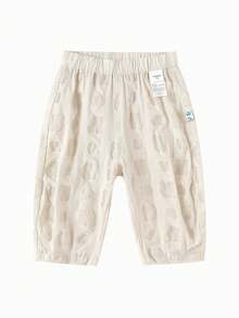 Balabala Baby Summer Anti-Mosquito Pants 2026 Soft Breathable Lightweight Cute Pants - Cream Card - View 1