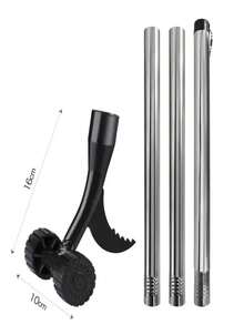 Roller Crevice Weeder, No Bending Removal Tool, Quick Weeding Garden Tool, Soil Loosening Puller - A - View 5