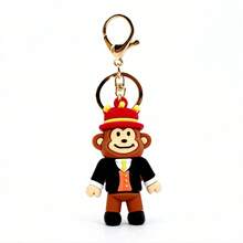 1pc Steal A Brainrot Jandel Keychain, Game Peripheral Brainrot Monster Pendant - Multicolor - View 13
