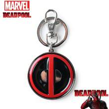 Marvel 1 Móc khóa kim loại hình logo Deadpool được cấp phép chính thức của , phụ kiện trang trí ba lô, túi xách, xe hơi, quà tặng độc đáo. - Nhiều màu - Xem 6
