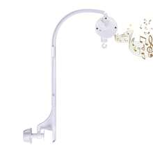 Oaoleer 1pc Baby Musical Crib Mobile Bed Bell Holder Infant Bed Decoration Toys Rotating Music Box Nut Screw Arm Bracket - Nhiều màu - Xem 1