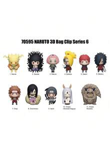 Viz Media 1個官方授權盲袋 3D 動漫包夾 PVC 鑰匙圈 隨機角色 千手柱間 日向寧次 波風湊 宇智波帶土 青蛇 收藏鑰匙環 背包掛飾 手機錢包裝飾 動漫迷聖誕生日禮物 - 多色3 - 查看 5