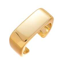 3/1pc Women's Bracelet, CCB Material Vintage Metallic Luster Bohemian Style Simple Thick Bangle, Basic Bracelet Set, Suitable For Daily Wear, Gatherings, Vacations, Parties, Jewelry Gift For Her - Yellow Gold - View 6