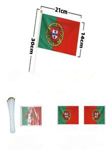 5/10/20pcs 21*14cm Puerto Rico Mexico Handheld Small Flags, 2026 World Cup National Team Cheering Hand Flags, Football Fan Stadium Support Banners, Vuvuzela Accessories, Father's Day Gift, July 4th Independence Day Decor, Wedding Graduation Bachelor Party Decoration, Indoor Home Room Soft Decor, Outdoor Yard Garden Scene Decoration - A - View 46