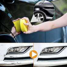 1pc/3pcsVehicle Scratch Removal Kit, Upgraded Car Scratch Remover, Car Polishing Wax Scratch Remover For Deep Scratch, Car Scratch Repair Cream, Car Paint Scratch Repair Kit, With Wiping Sponge, Suitable For Daily DIY Car Care, Convenient And Portable - Vehicle Scratch Kit - View 4