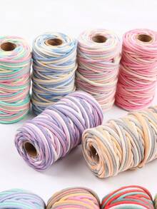 Hemp Cord Spool - Hemp String - Made With Love -Cord Thread For Jewelry Making, Macrame, Scrapbooking, DIY, & More - Variegated Rainbow - Color - View 4