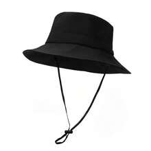 1pc Foldable Outdoor Fishing Bucket Hat, Lightweight Quick-Dry Sun Protection Cap For Summer, Camping Equipment - A - View 3