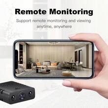Mini WiFi Hidden Camera, Nanny Cam Smart Home Pet Dog Baby Monitor 1080P Remote Portable Mobile App Camera Indoor Outdoor - Multicolor - View 8