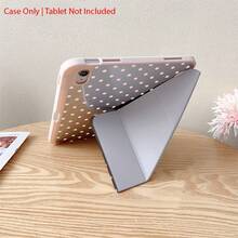 1 ốp bảo vệ máy tính bảng có khe cắm bút, phù hợp với các dòng máy 10.9/10.2 inch: Air 5th/Pro 11th/10th, 9.7 inch: Air 2/7th/8th/Air 4th/5th, Pro 11, 10th 10.9 inch 2022, Air 13 (M3 2025), Air 11 (M3 2025), 11 (A16 2025), iPad 5/5 Pro/6/6 Pro/7/7 Pro, Galaxy Tab S10+/S9/A9. Hỗ trợ chức năng tự động bật/tắt màn hình, phụ kiện máy tính bảng thời trang. - Nhiều màu - Xem 4