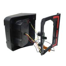 For JK 2007-2018 LED Tail Light Taillight Assembly Rear Lamps Brake Reverse Light Daytime Running Lights 2pcs - 2pcs - View 7