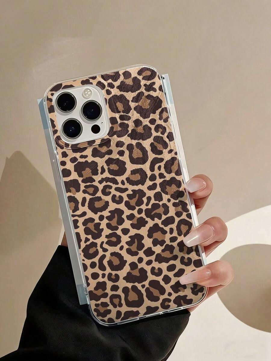 Cheetah,Leopard Print Leopard Print Gradient PC+TPU Protective Phone Case, Compatible With IPhone7pro/17Air/17/17promax 16/11/16pro/16plus/16promax/16e/15Promax/13/14/12/XS/XR/7G/8P, Galaxy S25/S25PLUS/S25 Ultra/A16/A36/A26/A56/A50/A12/A32/A52/A72/A51/A21S/A13/A14/S24/S24PLUS/S24Ultra,S22/A52/A53/A54/A55, 11/12Pro/12/12X/13Pro/14Pro/15Pro/, 10/9/Note9/12c/Note11pro/Note8Pro - Multicolor - View 1