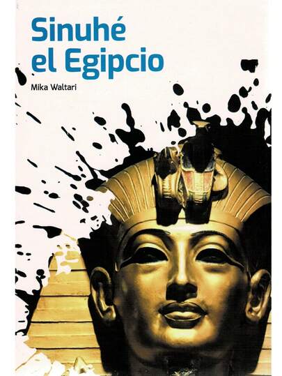 Sinuhé El Egipcio - Autor: Mika Waltari - Tema: Narrativa, Novela, Aventura - Páginas: 517 - Medidas: 21 cm x 14 cm. - Publicadas en 1945, En Egipto, en la época de los faraones, El protagonista de la novela, Sinuhe, nos cuenta su historia la cual comienza cuando se encuentra flotando en el Nilo, sus inicios en la medicina y como se hace amigo del futuro faraón Akhenaton y del general Horemheb.   Cuando Akhenaton sube al poder lo nombra médico real. Pero pierde todas sus riquezas por el amor de una muyer, y se dedica a viajar por Babilonia, Creta, al tiempo que hace trabajo de espía por encargo del General. A su regreso se encuentra un gran conflicto porque el faraón quiere imponer una religión monoteísta. Al final termina envenenando a Akhenaton, y Horemheb lo Manda al éxito desde donde escribe su historia.