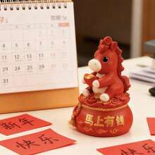 Shaped Candle Silicone Mold, Cartoon New Year Creative Ice Cube Mold - White - View 4