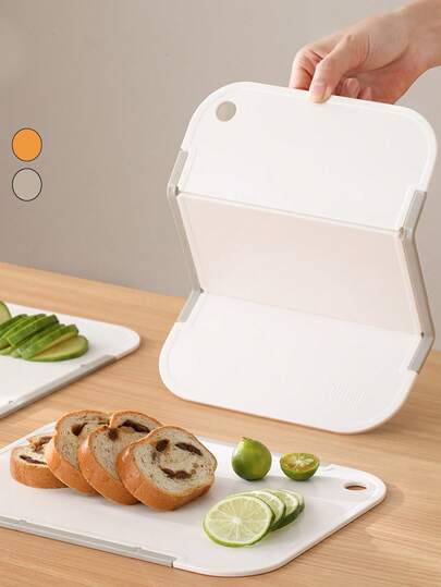 1件多功能折叠砧板，厨房工作台，塑料分类砧板，防滑砧板，适用于烹饪蔬菜和肉类，加厚砧板，水果砧板，适用于户外烧烤工具、餐厅、大型厨房用具和餐具、房车厨房配件。