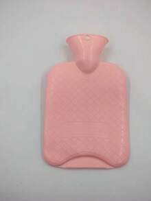 1pc Water Filled Hot Water Bottle, Faux Rabbit Fur Cover, Girls Heating Pad, Warm Belly, Hot Water Bag, Compact & Portable, Water Fillable, Hand Warmer, Rinse Water, Hand Warmer, Christmas, Christmas Gift - Multicolor - View 7