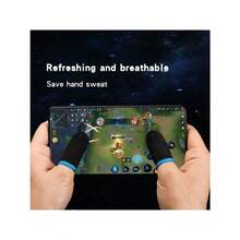 10pcs/20pcs Breathable Anti-Sweat Game Finger Sleeves Comfortable And Precise Enhance Gaming Experience Elastic/Odor-Resistant/Good Conductivity - Multicolor - View 9