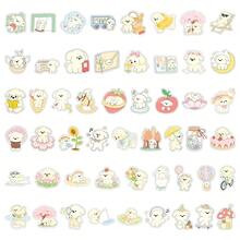 52pcs Spring Puppy Doodle Stickers, Cartoon Cute Adorable Dog Decor For Wall, Storage Box, Scrapbooking - Original Springtime Puppy - View 4