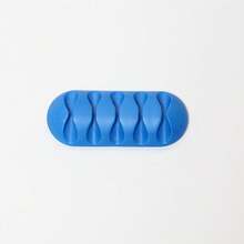 1/3/7pcs 5-Hole Cable Clips, Desktop Cable Organizer, Suitable For Home, Office, Dorm, Car, USB, Earphone, Charging Cable, Data Cable Management Clips - Multicolor - View 13