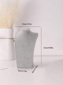 1pc H-Shaped Pendant Necklace Jewelry Display Stand, Chain Necklace Organizersummer Storage Organizer Gift Back To School - Multicolor - View 14