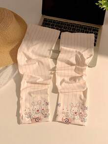 Cute Cartoon UV Protection Arm Sleeves, Loose Fit Summer Cycling Sun Block Arm Warmers, Fashionable Outdoor Sun Shielding Arm Covers For Women - Sun Protection Sleeves - View 12