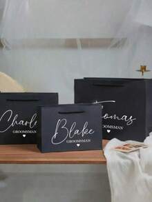 1/3/5pcs, Custom Name Stickers, Wedding Stickers, Personalized Water Bottle Stickers, Custom Crystal Label Stickers, Customizable Thank-You Stickers, Business Label Stickers, Logo Stickers, Gift Box Stickers, Laptop Stickers, Book Stickers, Plate Stickers, Gold Stickers - Multicolor - View 4