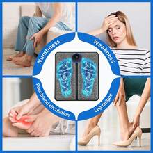 A Foot Massage Pad Suitable For Acupoint Massage, Used To Relax Muscles. It Can Provide Stimulating Massages For The Legs And Feet, Helping To Improve And Promote Muscle Function, Achieving Muscle Relaxation. It Has 8 Modes And 19 Intensity Levels. - Black - View 4