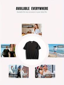 Plus Size, Women's Teacher Appreciation Gift T-Shirt - "Teach Them Love Them Watch Them Grow" Floral Book Graphic Tee - Soft Breathable Cotton Casual Educator Shirt For Teachers - Black With Beige Lettering - Teacher's Day Present, Staff Outfit, Inspirational Message Top, Comfortable Fit, Motivational Apparel, Female Teachers - 黑色 - 查看 3