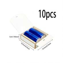 Bộ hộp quà 20/10/5/2 món, hộp quà màu trắng và đen có nắp, hộp quà cầu hôn cho phù dâu kèm ruy băng trắng, thích hợp cho đám cưới, sinh nhật, tiệc tùng, ngày Valentine và quà tặng cô dâu. - Vàng trắng - Xem 23