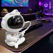1pc Astronaut Galaxy Projector Night Light, 360° Full Sky Projection (With Dedicated Remote, 8 Lighting Effects), Bedroom Ambience + Decor 2-In-1 - Guitar - View 3