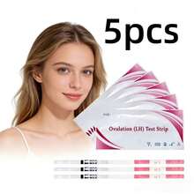 High Sensitivity Ovulation (LH) Test Strips | Accurate Fertility Tracking For Women | Early Prediction Kit - Pink - View 7