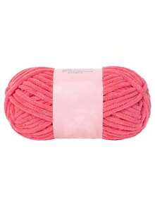 EDCUEBE7 1卷50克雪尼尔纱线,闪亮纱线,涤纶成分,引人注目的闪亮纱线球,适合DIY手工编织和钩编,多种颜色可选,适用于围巾、玩偶、包包、毯子、衣服和其他手工艺品。 - A - 查看 15