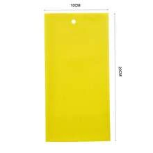 20Pcs Yellow Sticky Fly Trap Paper Fruit Flies Insect Aphids Glue Catcher Bug - A - View 4