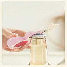 1个磁性葫芦形开瓶器，冰箱贴式，创意便携式家用啤酒水瓶开瓶器，轻松取下瓶盖 - 紅色 - 查看 5