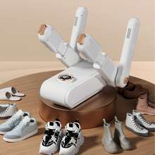 Secador De Zapatos Botas Eléctrica Plegable Con Luz UV Temperatura Control y Temporizador - Tipo de Enchufe A USA (110-127V) - Ver 7