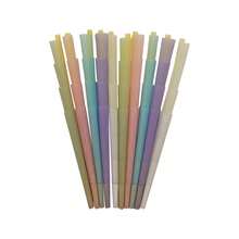 100支110毫米（4.33英寸）锥形天然未漂白棕色工艺纸 - 含50支卷纸棒 - 适用于DIY、节日礼品包装、工艺材料、折纸锥 - 粉色 - 查看 7