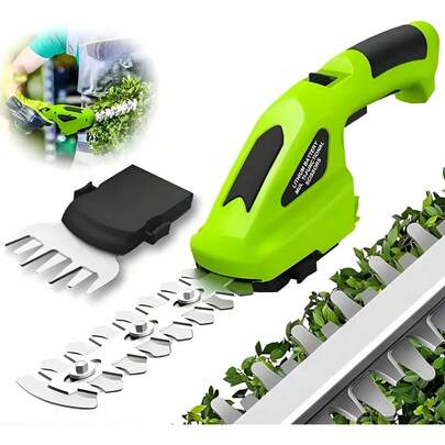 Inalámbrica Cortadora De Césped Eléctrica Para Tijeras Verde