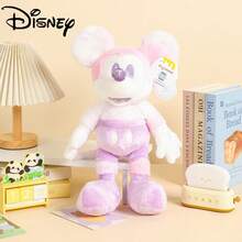 Disney Officially Licensed Colorful Macaron Bubble Water Series Mickey Plush Doll, Soft Mickey Plush Doll, Birthday Gift For Girls - Multicolor - View 6