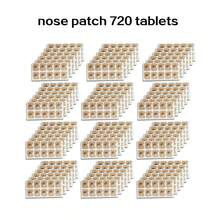 Anti-Snoring Nasl Strips Starter Kit (15/30Pack, Black) - Better Sleep, Easy Breathing, Sweat-Proof, Gentle On Skin - Nose Patch 720 Tablets - 查看 6