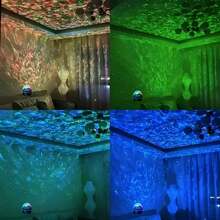 USB Wave Ripple Projector With Ripple Effect, Feels Like Being Surrounded By Waves, Suitable For Toys, Gifts, Birthday Presents, Game Room, Bedroom, Living Room - Multi-color light - View 11