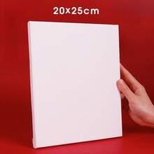 1 tấm vải bố căng sẵn, màu trắng trơn, thích hợp cho vẽ tranh sơn dầu, acrylic, màu nước và các hoạt động thủ công. - Nhiều màu - Xem 14