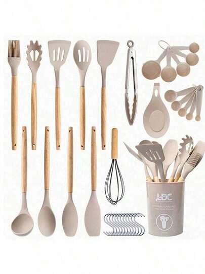 Silicone Cooking Utensils, Cake Mixer, Cake Cooking Assistant, Cooking Tools, Kitchen Supplies Non-Stick Cookware, Washable Modern Kitchenware, Suitable For Cake Shops, Breakfast Shops, Household Essential, Convenient, Quick, Easy, Efficient
