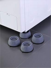 Anti-Vibration Pads For Washing Machine, Base Risers, Moisture-Proof Refrigerator Feet, Shock-Absorbing Covers, 8 Pcs/4 Pcs HHMI - 4 Pieces - View 9