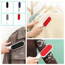 Cepillo electrostático de doble cara para ropa, rodillo de pelusas, cepillo quitapolvos, quitapelusas para abrigos - Multicolor - Ver 32