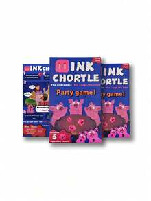 1pc Piggy Nose Card Game Set, Family Gathering Party Board Game, Birthday Party Dining Game, Fun Interactive Game - Pig Nose - View 2