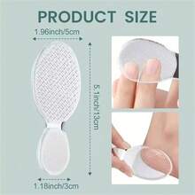 Foot Care Callus Remover! Really Effective! Amazing! 8-Shaped Transparent Foot File With Storage Box! - Multicolor - View 4