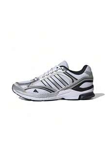 Adidas SPIRITAIN 2.0 舒适百搭 PU 面料合成皮革轻便透气低帮城市通勤休闲跑鞋，男女通用，白银色 - 白銀色 - 查看 19