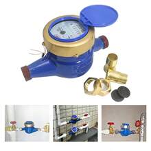 Medidor De Agua Potable Medidor De Agua 1/2 Chorro Único - A - Ver 1