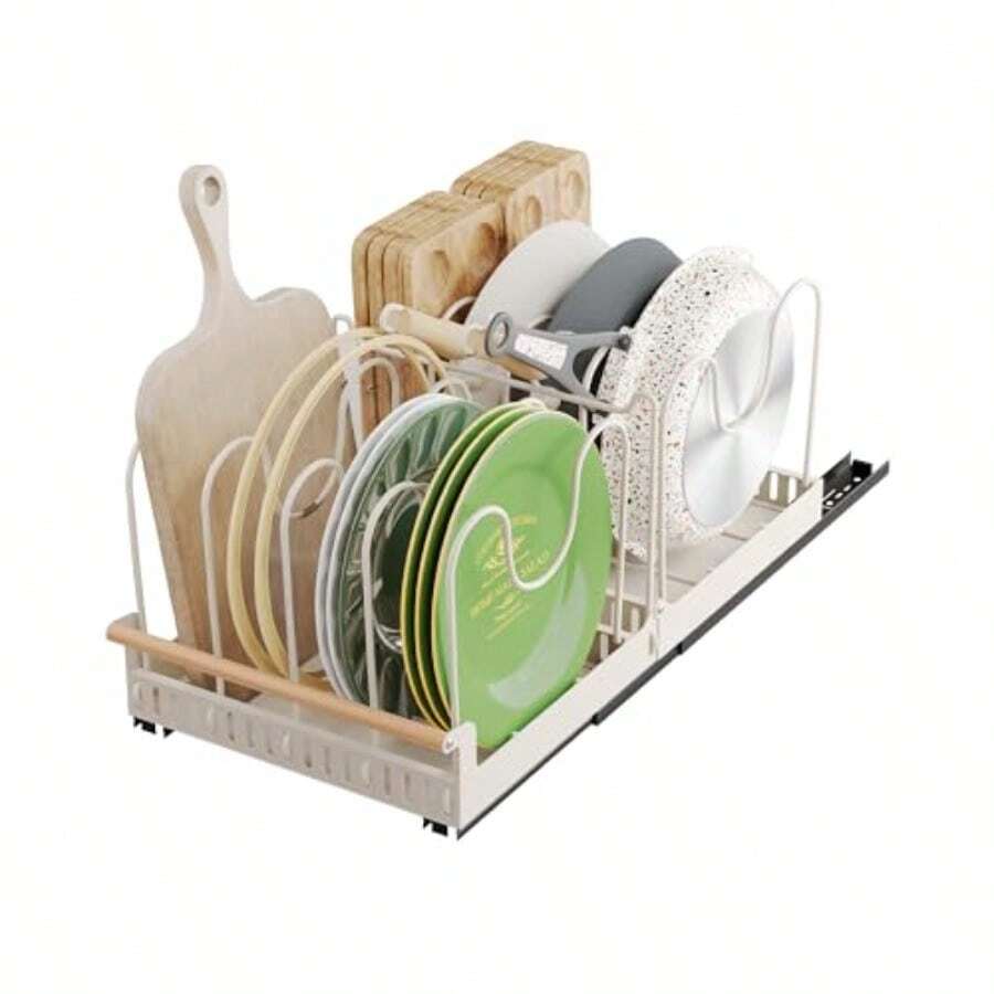 Pot Racks - White - View 1